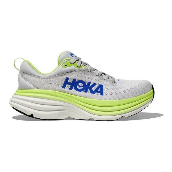 Hoka One One Men\'s Bondi 8 Athletic Running Sneakers STARDUST LETTUCE 10.5 NWOB main image 6